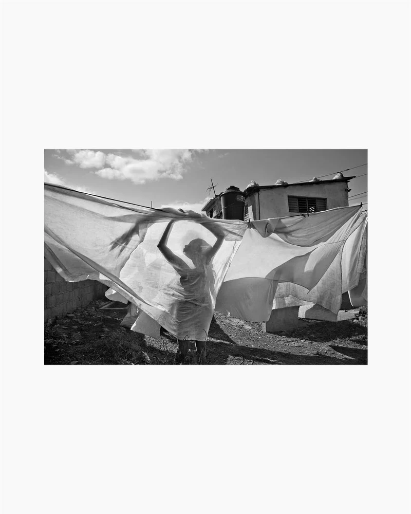 Fine Print: Lienzo al viento. Baracoa, Cuba, 2010